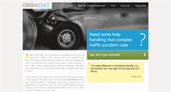 Desktop Screenshot of crashadvice.com